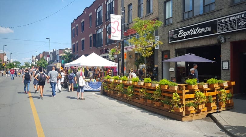 Baptiste sur la Promenade Masson à Rosemont-La Petite-Patrie