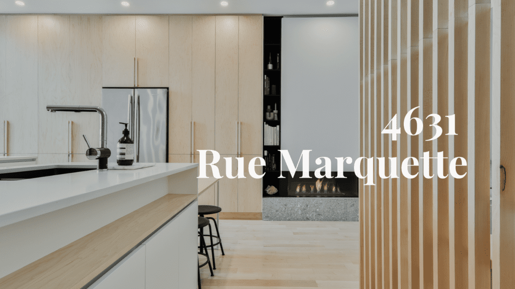 4631 Rue Marquette - Courtier immobilier Montreal