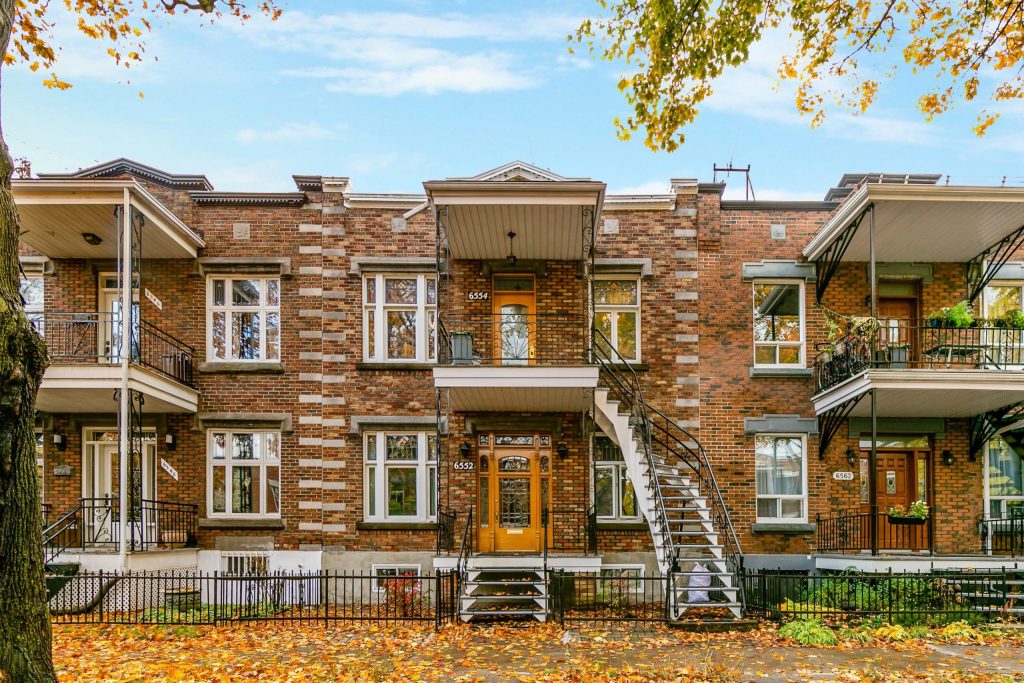 Duplex à Rosemont-La Petite-Patrie à Montréal