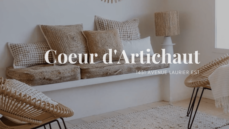 Boutique Coeur d'Artichaut, sur le Plateau Mont-Royal, à Montréal