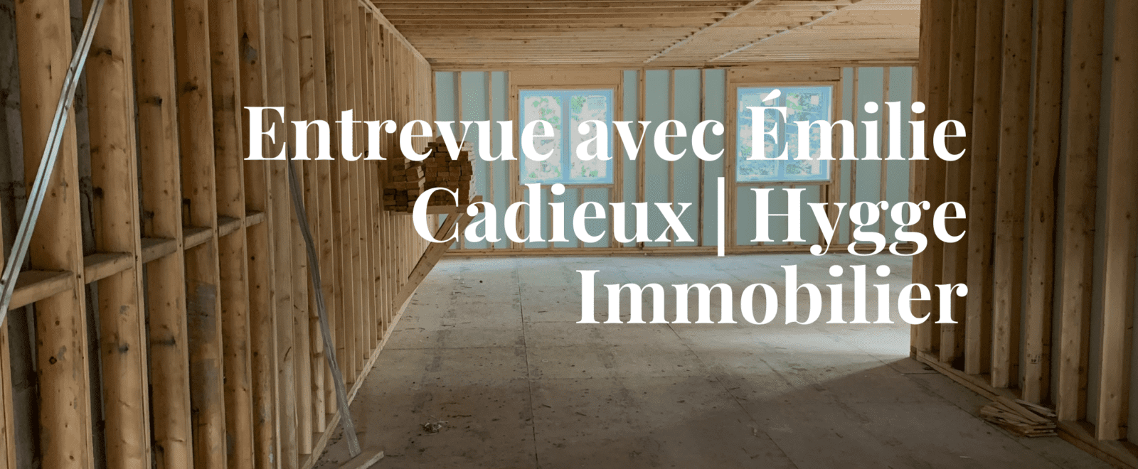 Entrevue avec la promotrice Emilie Cadieux