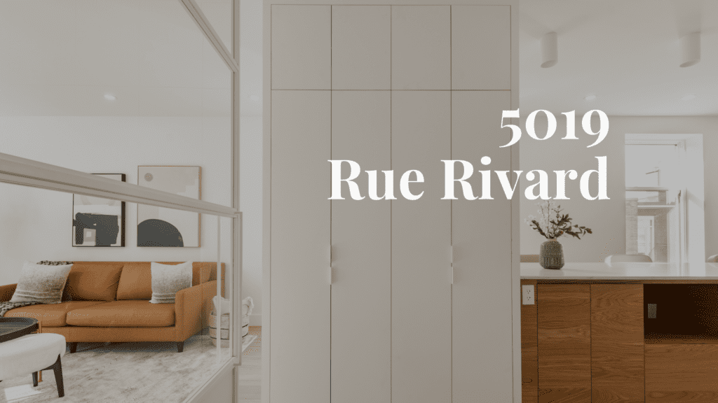 5019 rue Rivard - Montréal