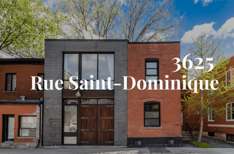 3625 Rue Saint-Dominique - Courtier immobilier Montréal