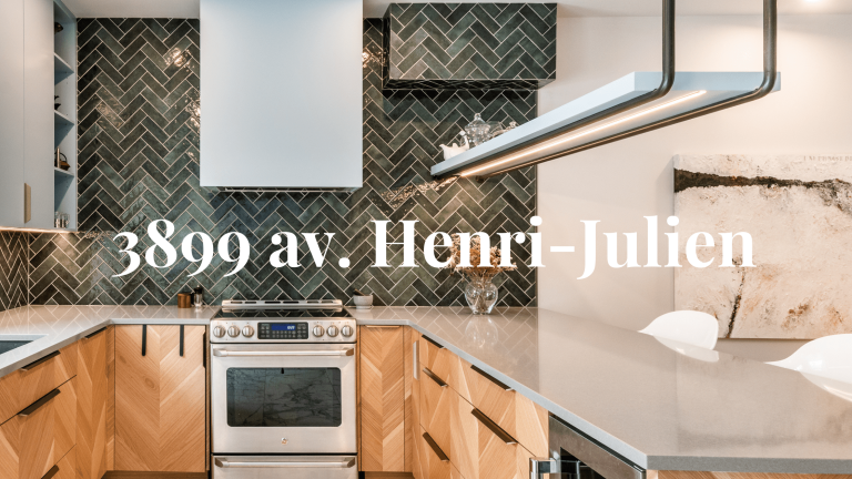 3899 av. Henri-Julien | Cottage au design éclaté - Plateau