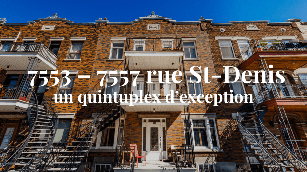 7553-7557 Rue St-Denis