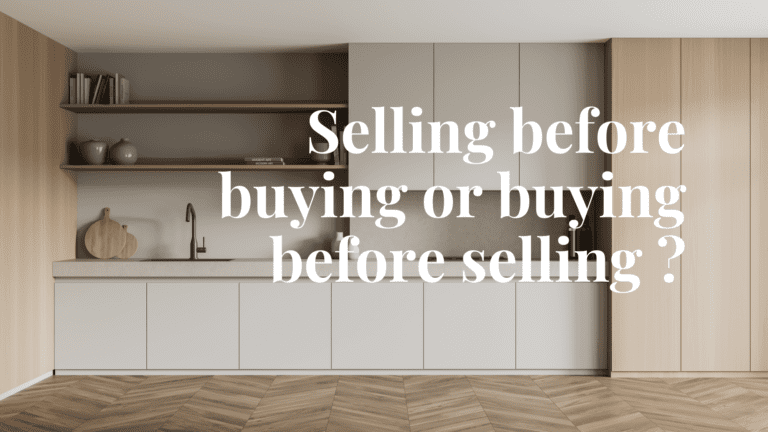 Selling before buying or buying before selling? - Real estate brokers Montreal