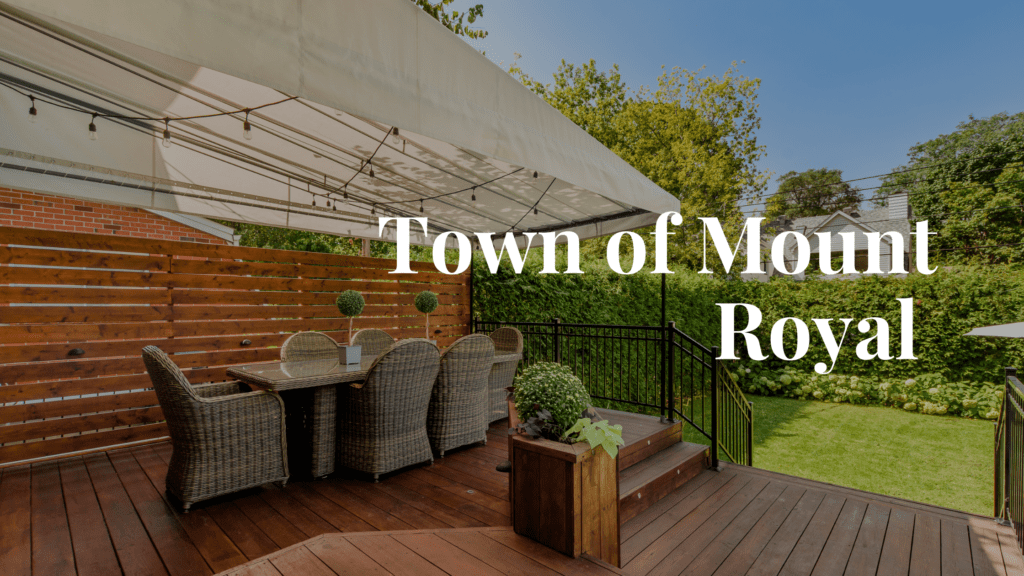 Town of Mount Royal - Real estate brokers Montreal