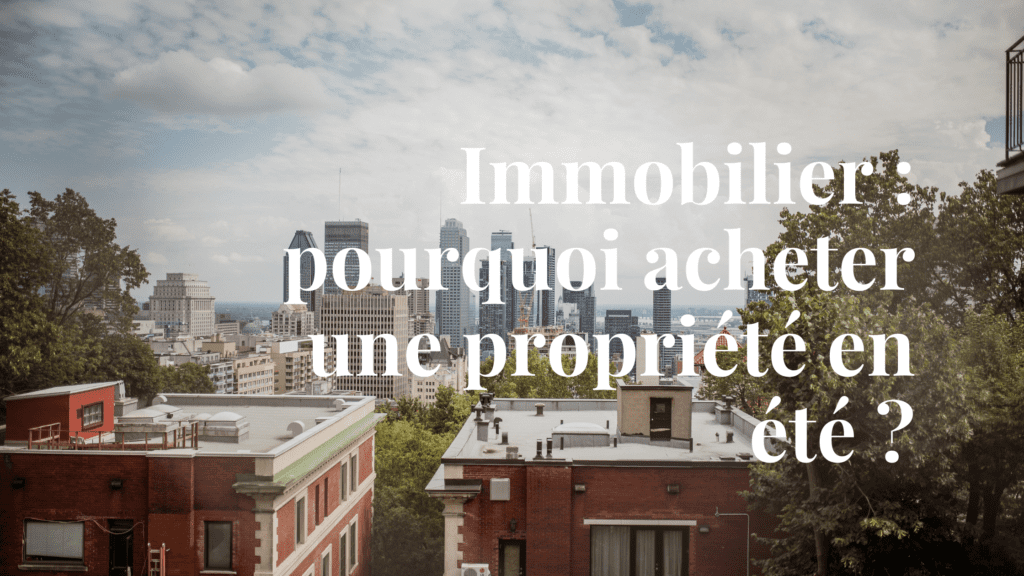Vue de Montréal - Immobilier - Courtiers immobiliers Montréal
