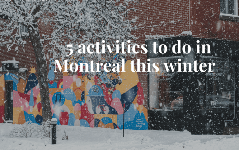 5 activites to do in Montreal this winter