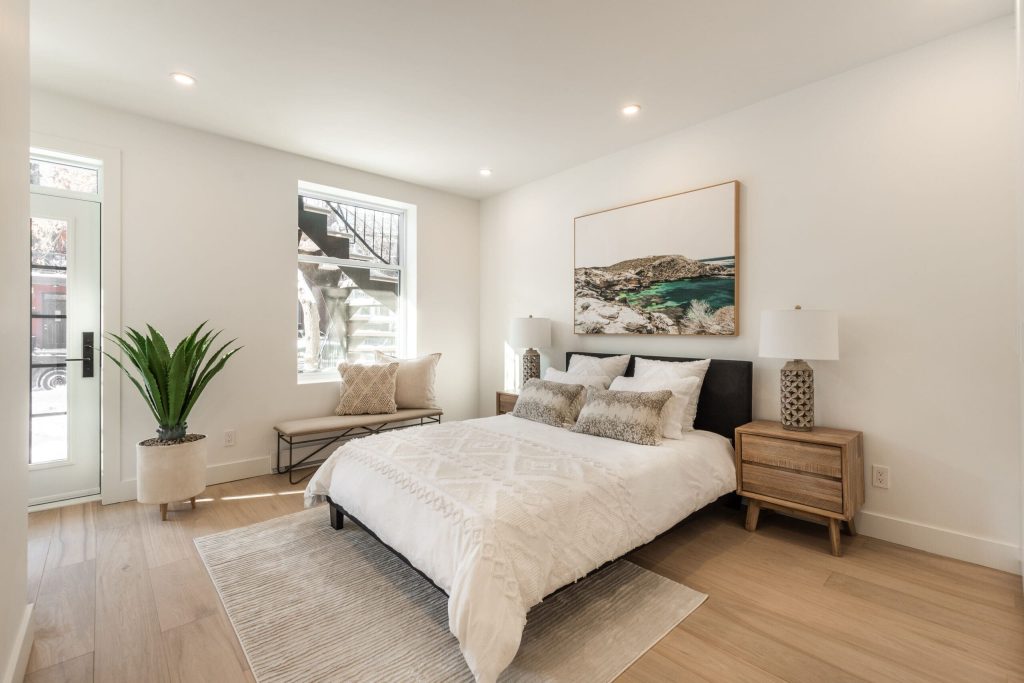 Chambre à coucher - Courtiers immobiliers Montréal
