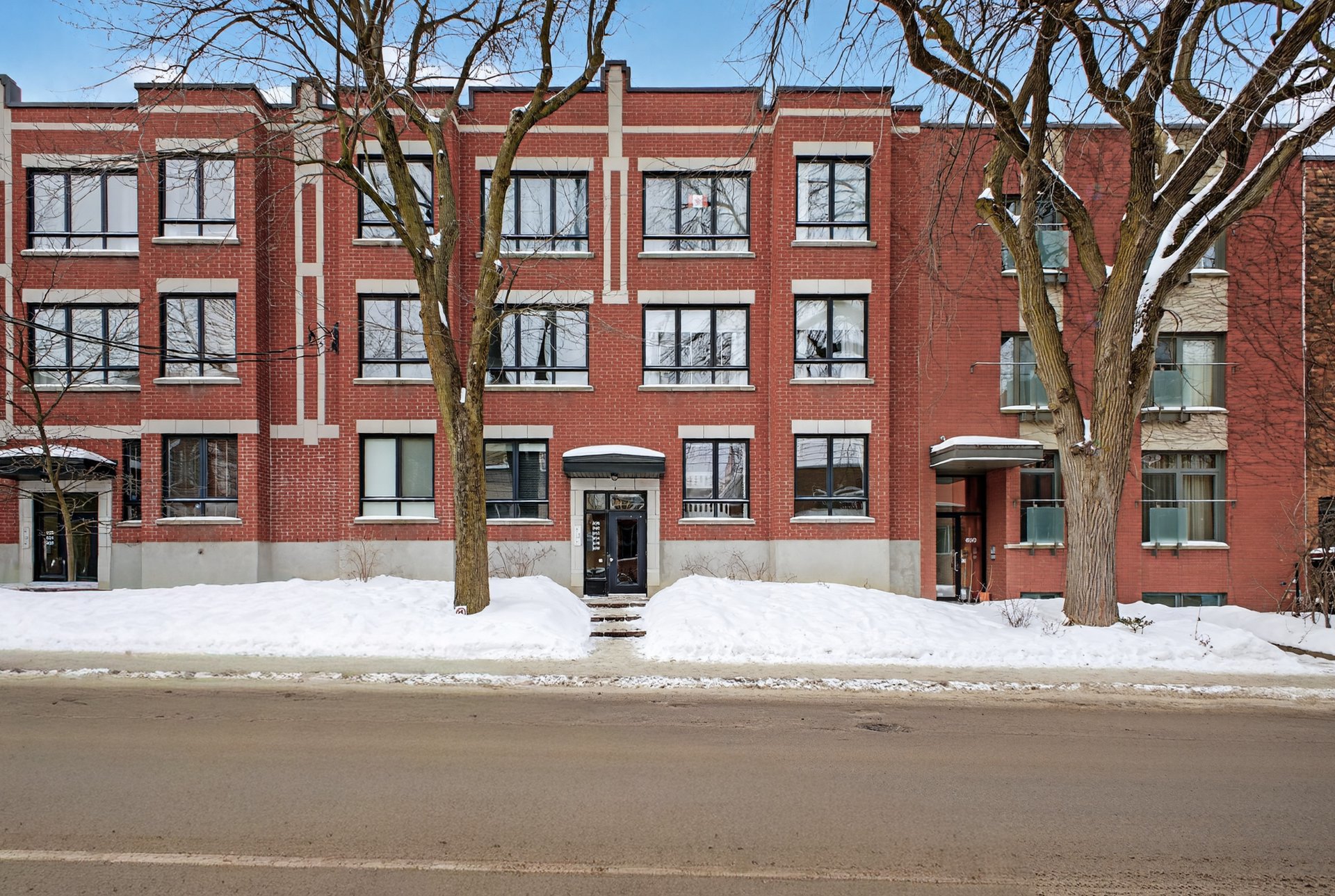 Front of Structure