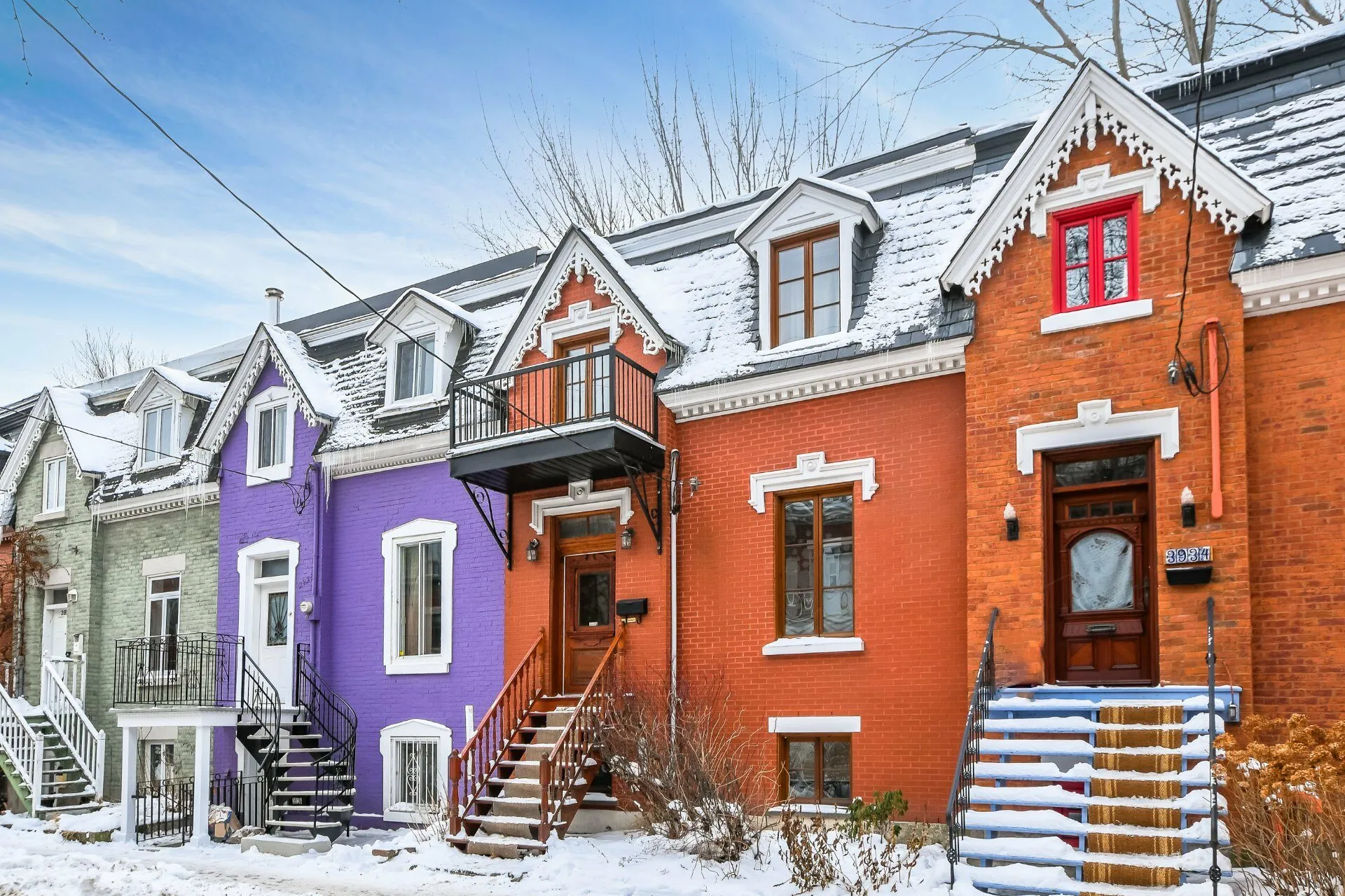 Maison à étages vendue, Le Plateau-Mont-Royal