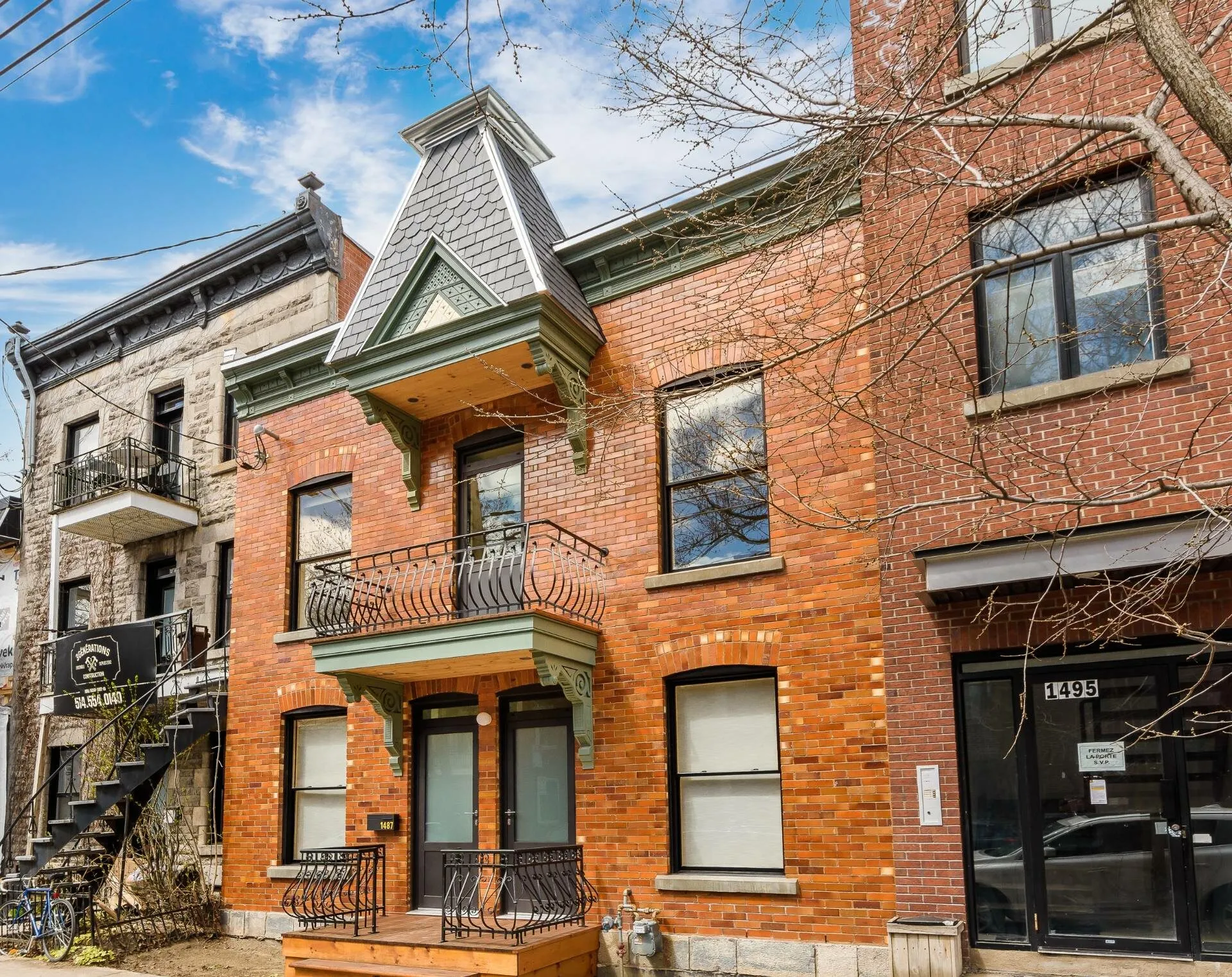 Maison à étages vendue, Le Plateau-Mont-Royal