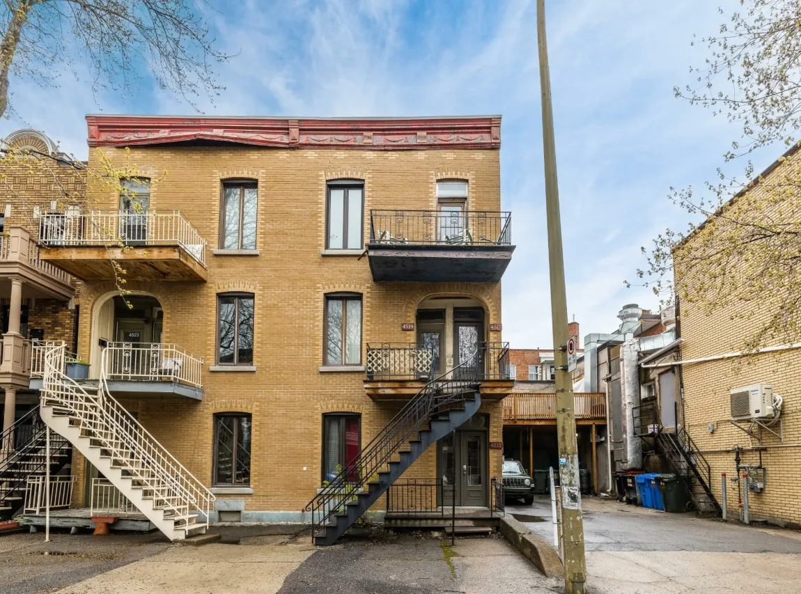 Triplex vendu, Le Plateau-Mont-Royal